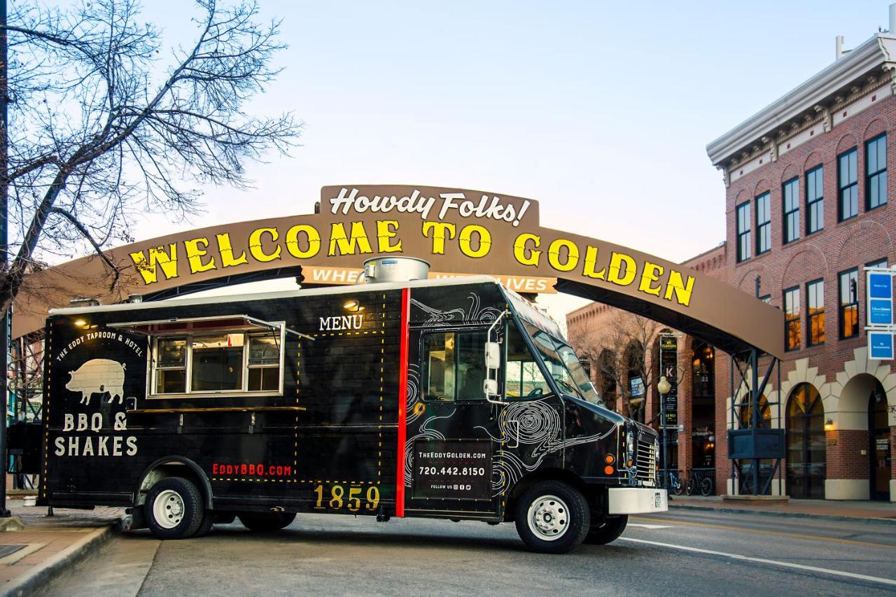 The Eddy Taproom & Hotel Golden Bagian luar foto